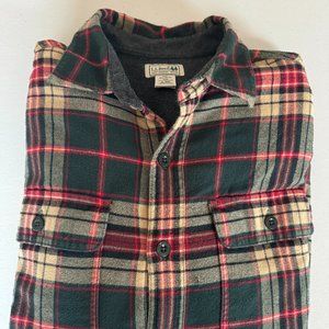 Vintage LL Bean Fleece/Flannel Overshirt (Size M Reg, but fits like L)